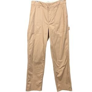 Brixton Women's Cargo Painter Pants Lightweight Cotton Blend Size 28 Streetwear